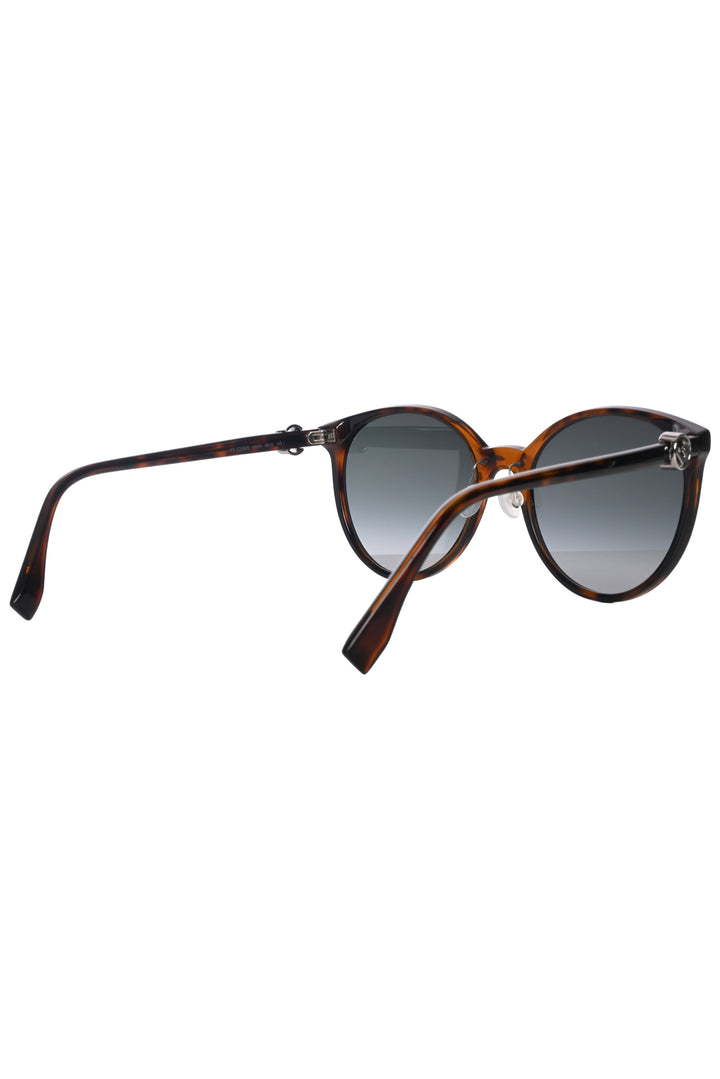Fendi F Logo Oval Sunglasses