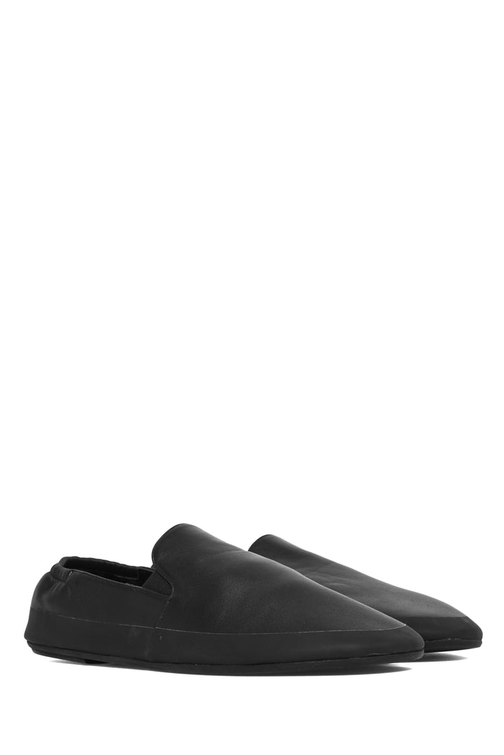 The Row Size 38 Tech Leather Loafers