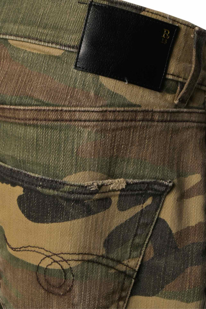 R13 Size 28 Camouflage Boyfriend Jeans