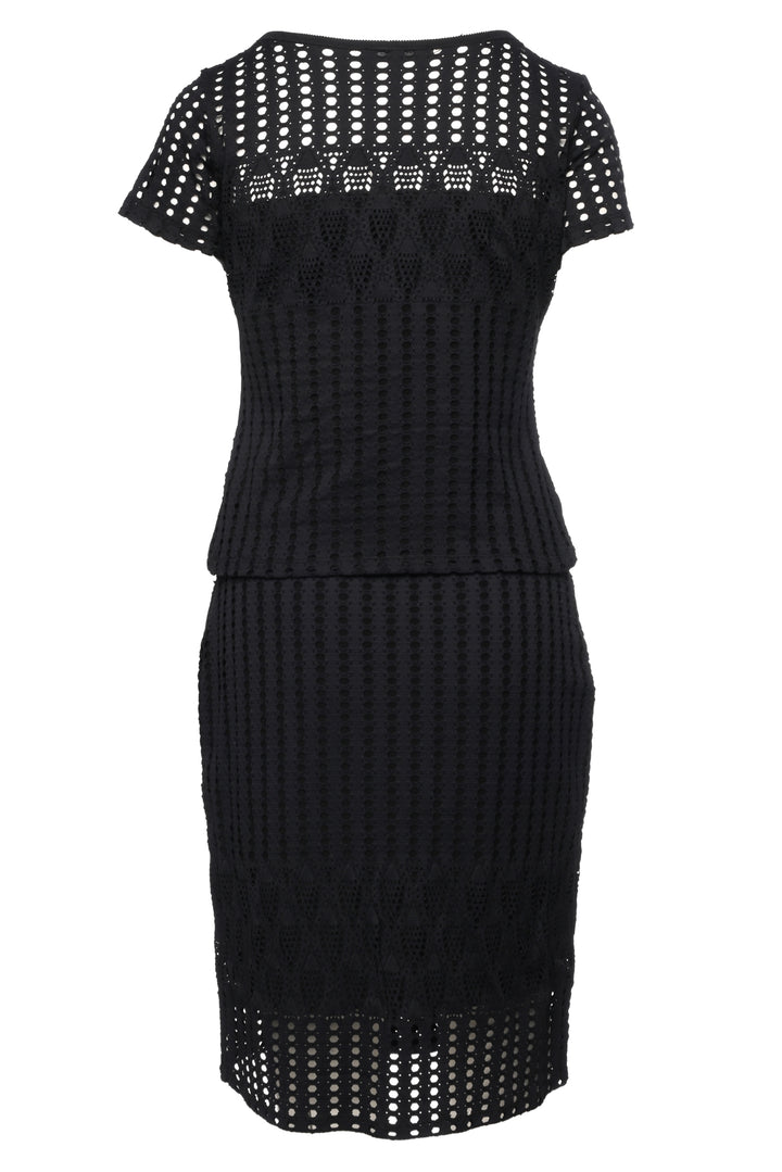Nadya Toto Size M Eyelet Top & Skirt Set