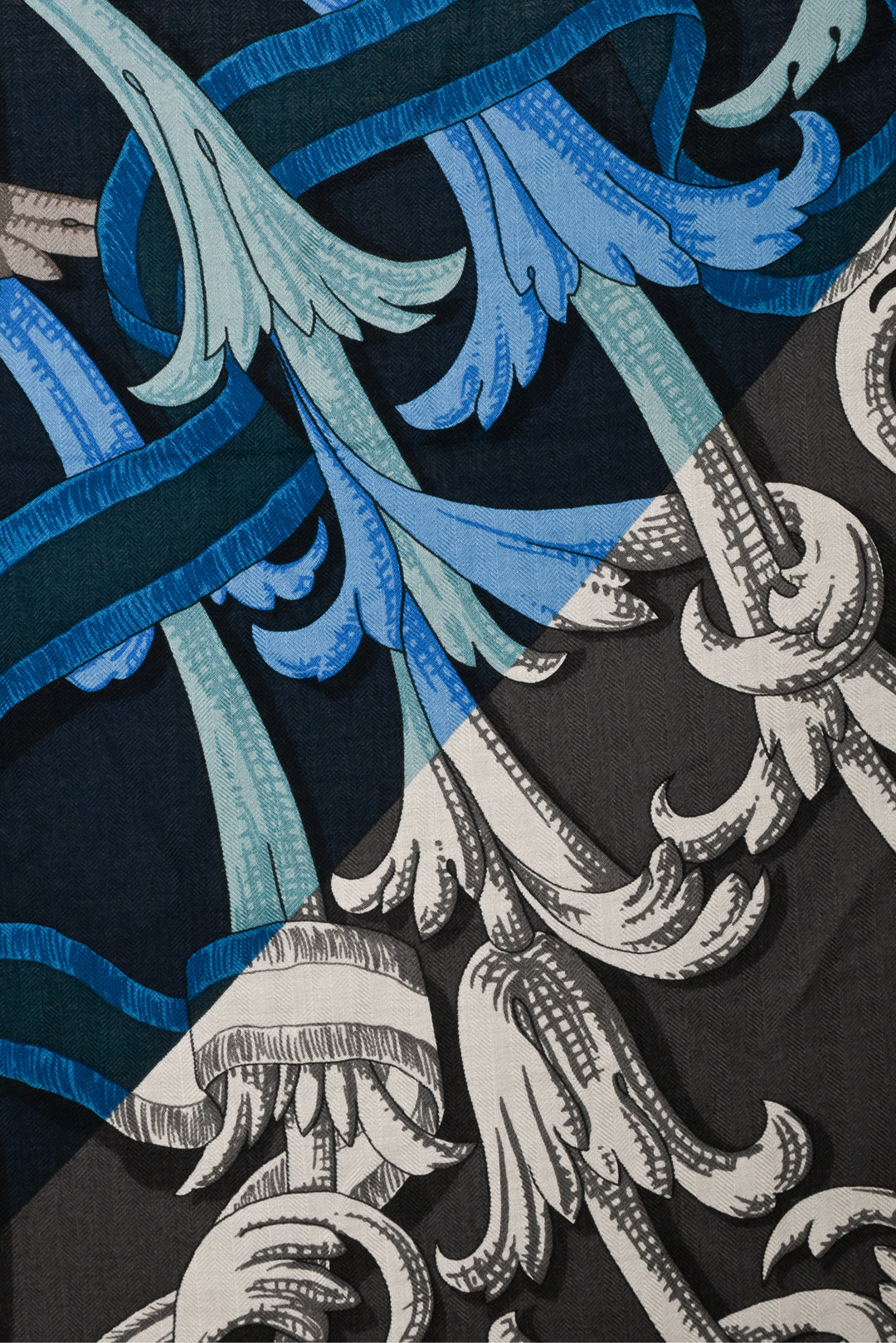 Hermes Le Mors "A La Conetable" Cashmere & Silk Shawl