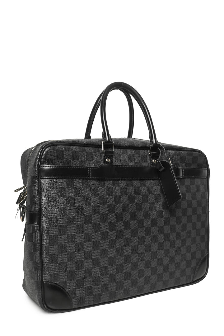 Louis Vuitton Damier Graphite Porte-Documents Voyage GM Briefcase Shoulder Bag