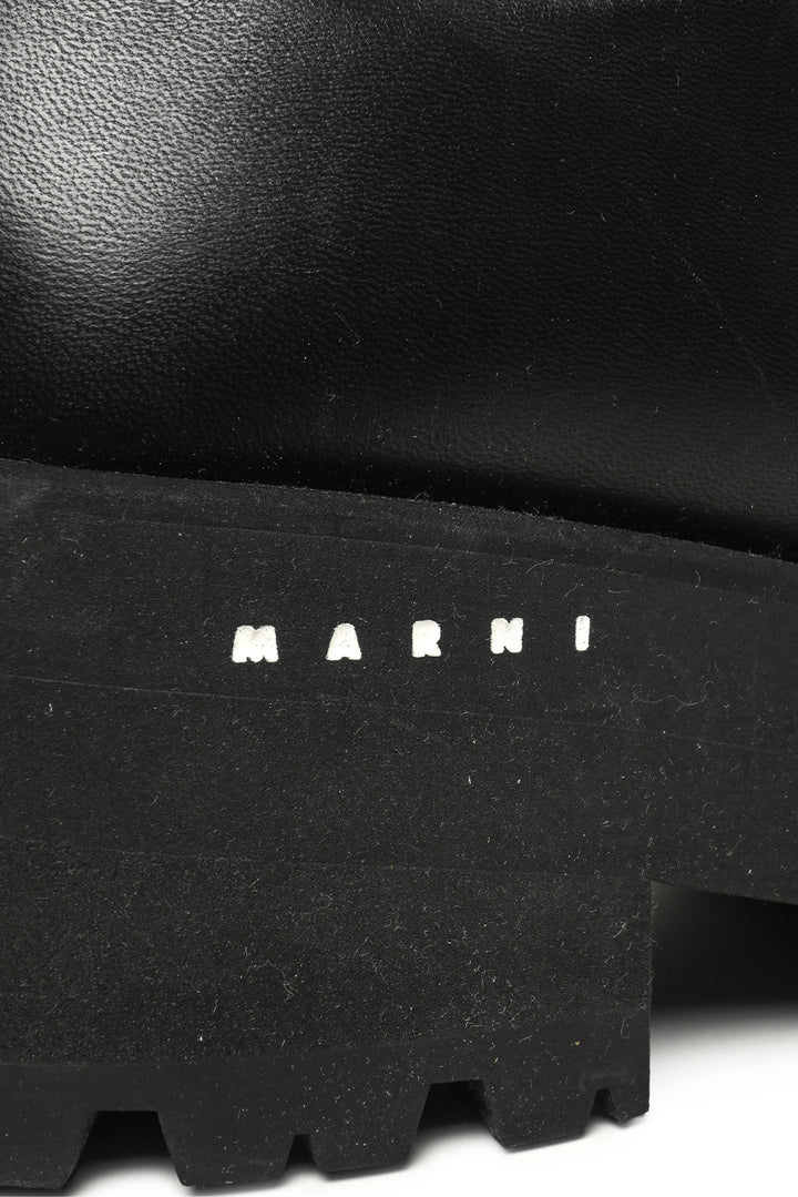 Marni Size 37 Lug Sole Platform Derby Loafers