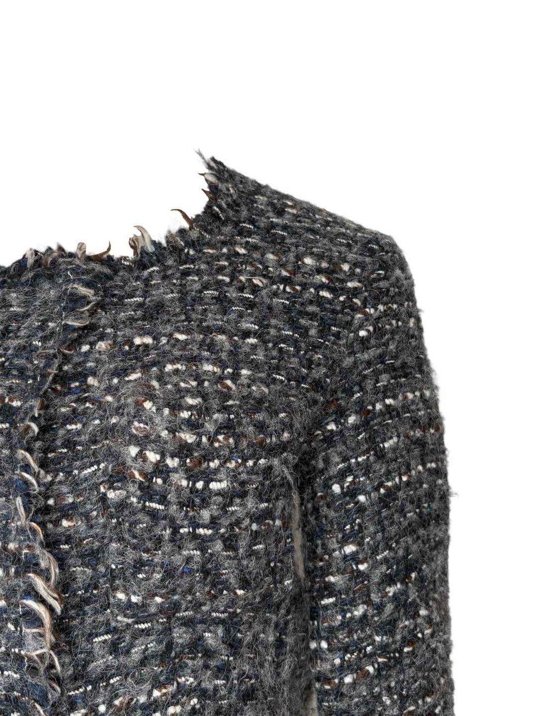Isabel Marant Etoile Frayed Wool Blend Size 1 Cardigan