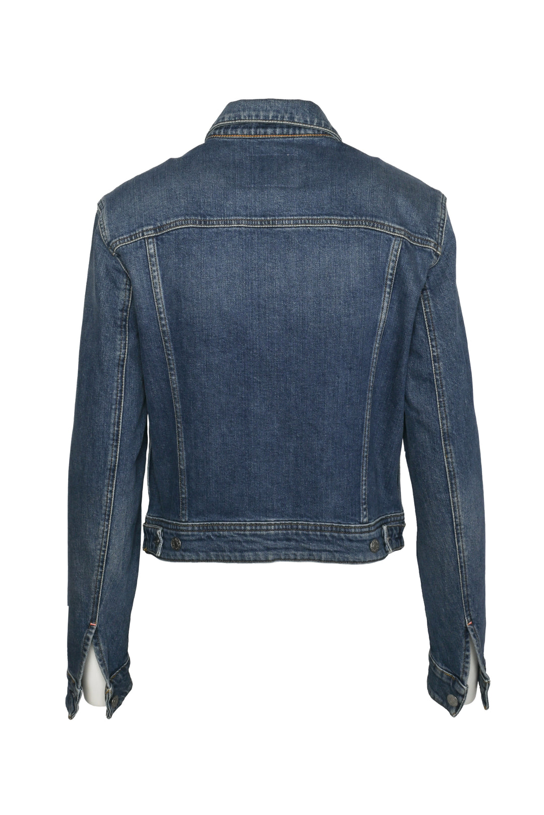 Acne Studios Bla Konst Size 40 Cliff Mid Blue Denim Jacket