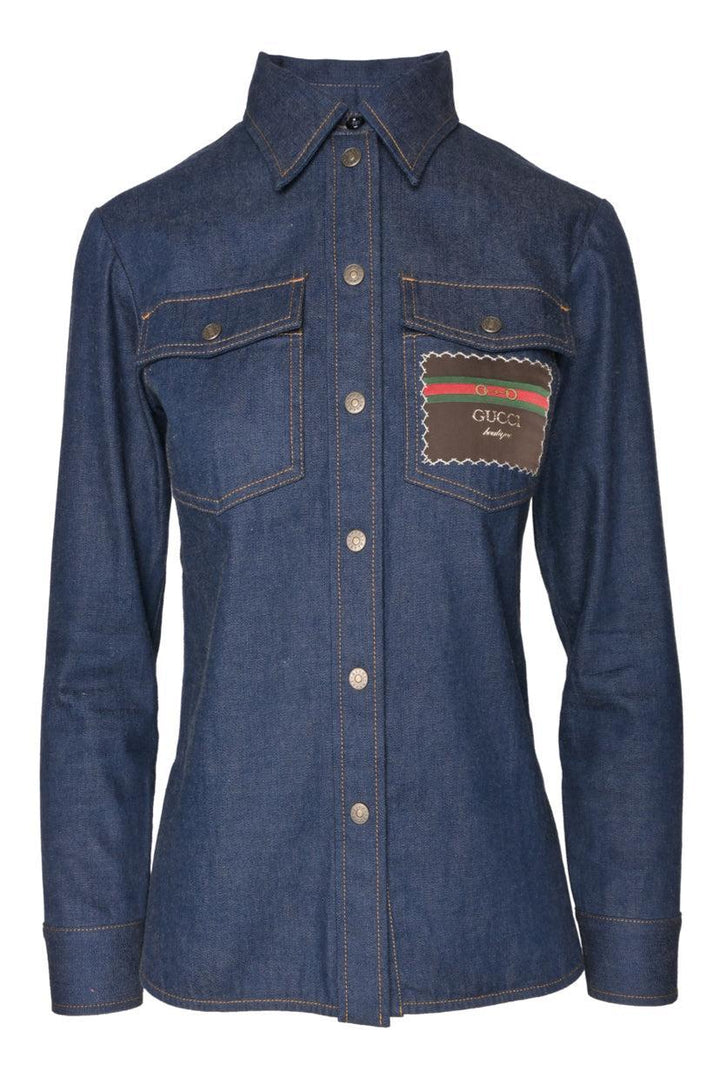 Gucci Size 36 Boutique Denim Shirt