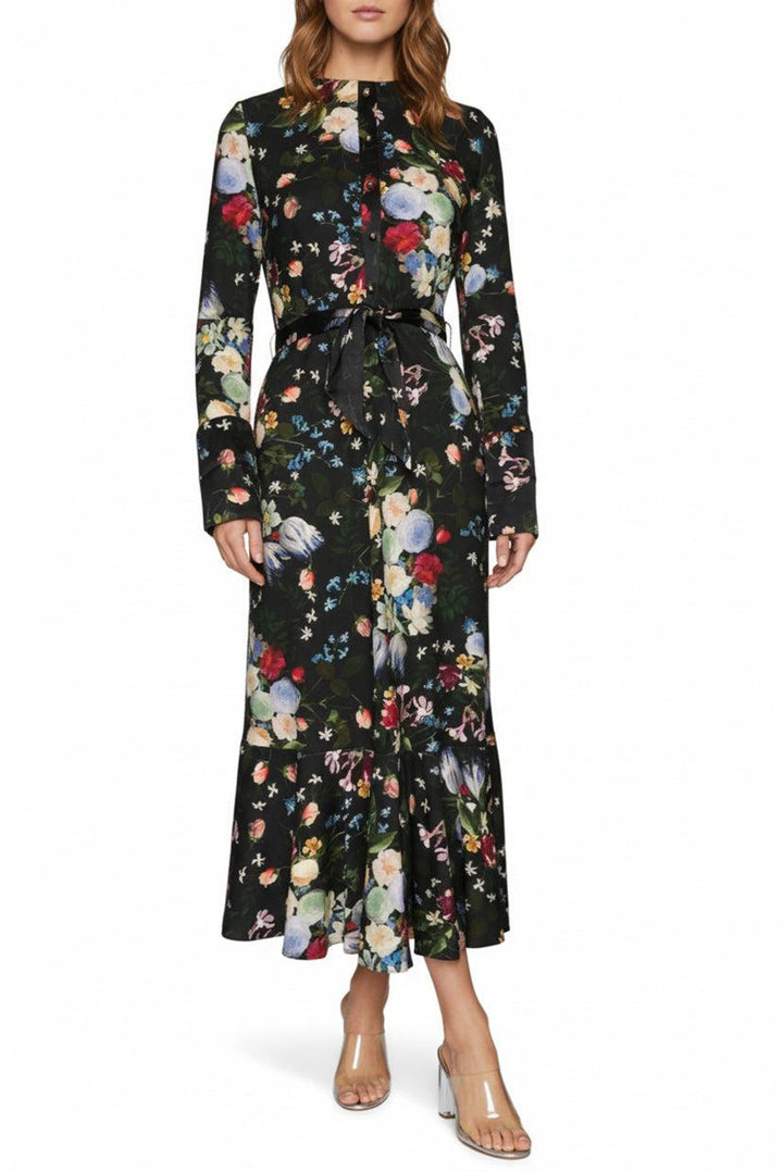 Erdem Size 10 Floral Maxi Dress