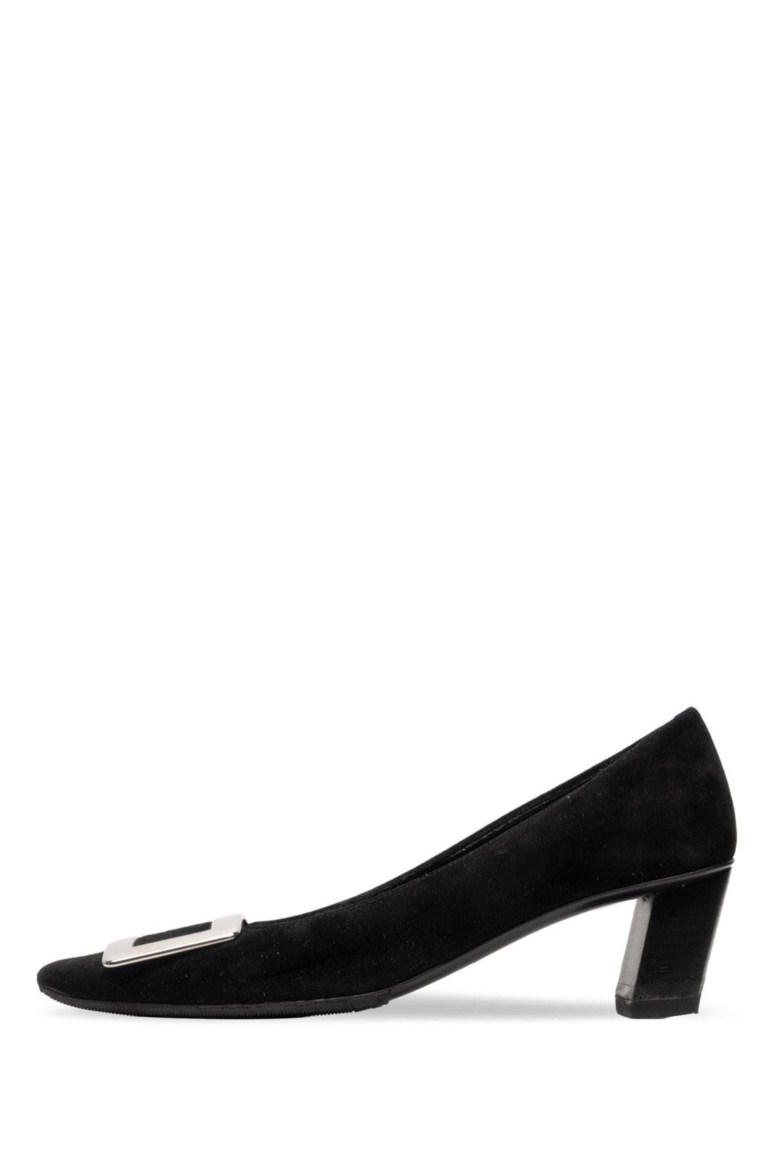 Roger Vivier Size 35 Belle Vivier Suede Pumps