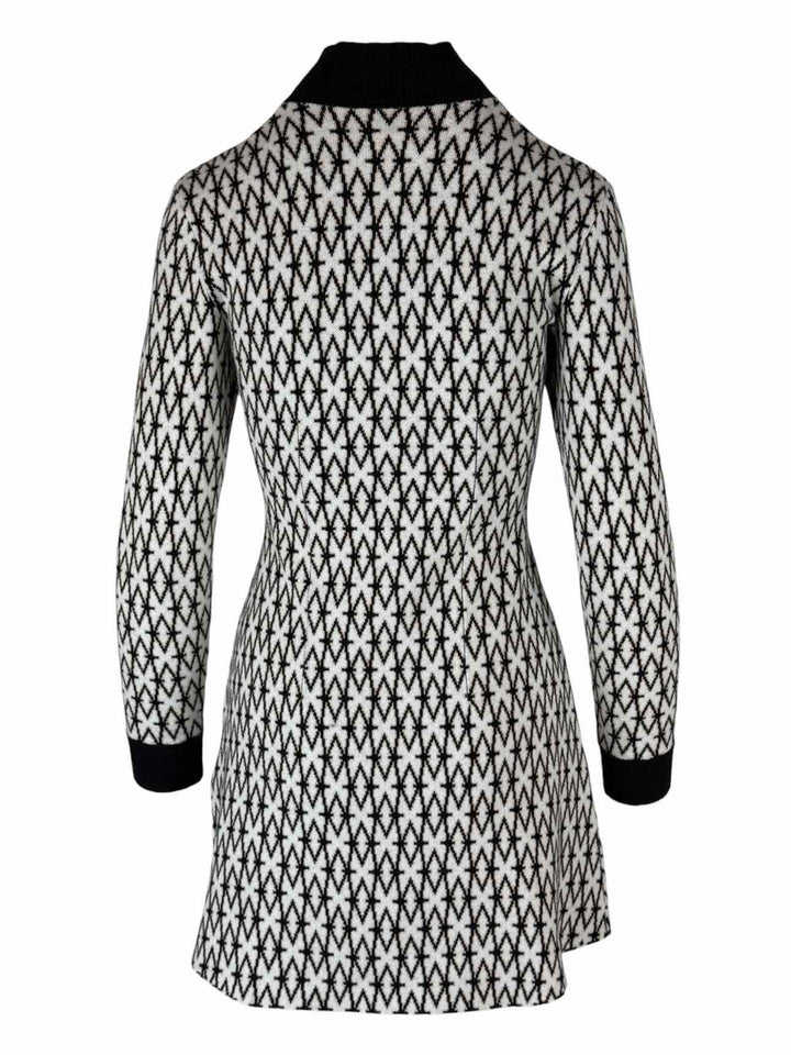 maje Size 36 Pattern Knit Dress