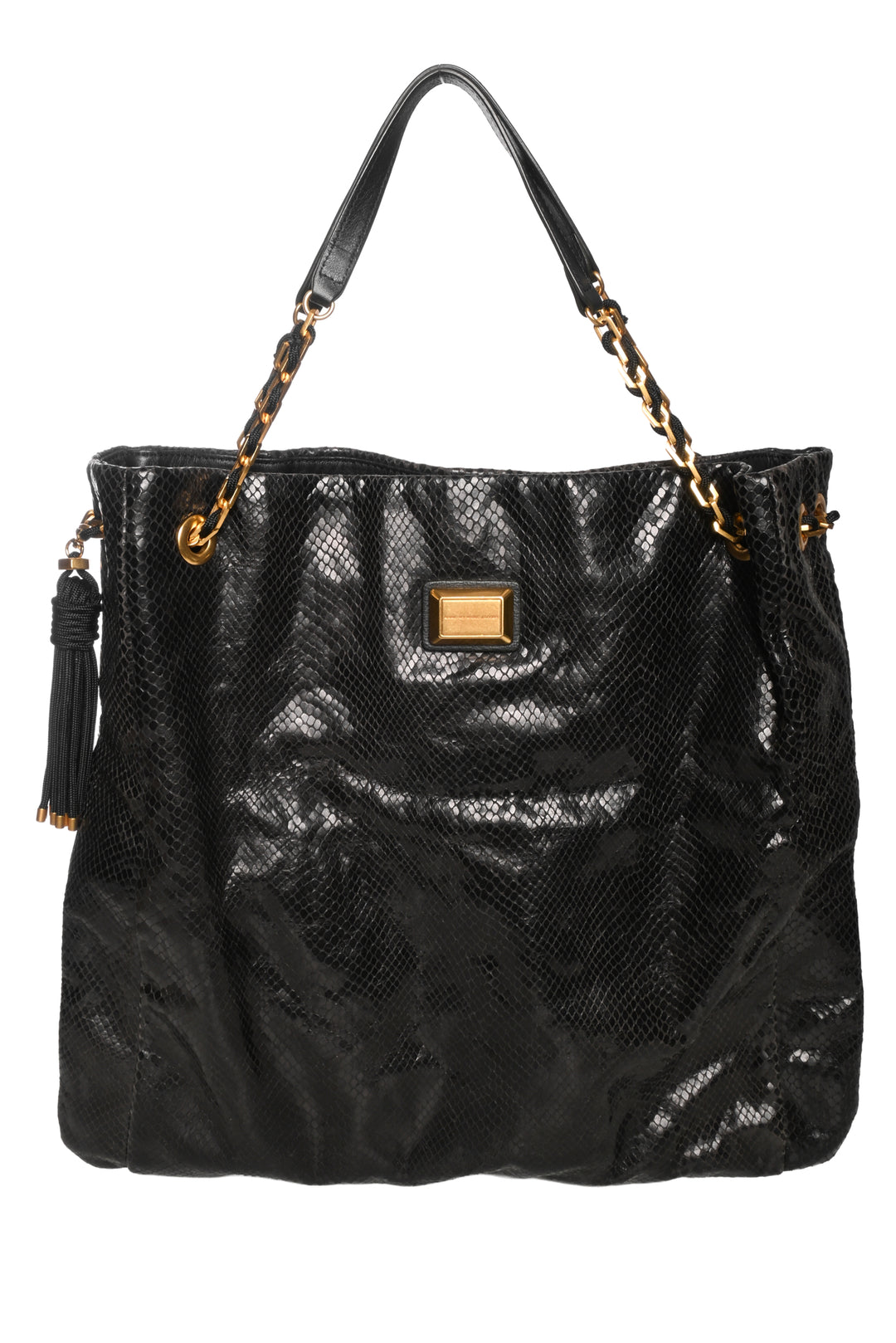 Marc Jacobs Python Effect Shoulder Bag