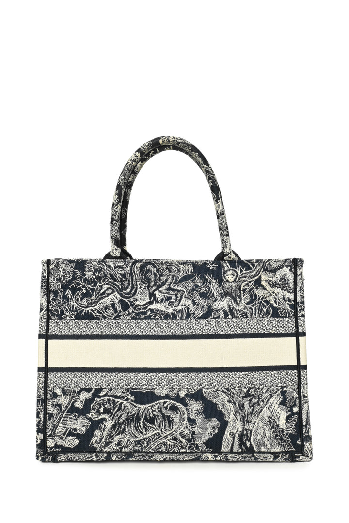 Dior 2022 Toile de Jouy Reverse Medium Book Tote