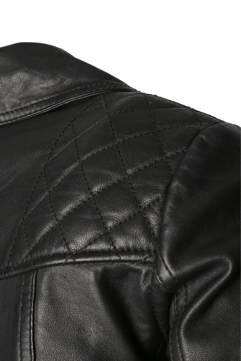 All Saints Size 2 Bleeker Biker Leather Moto Jacket