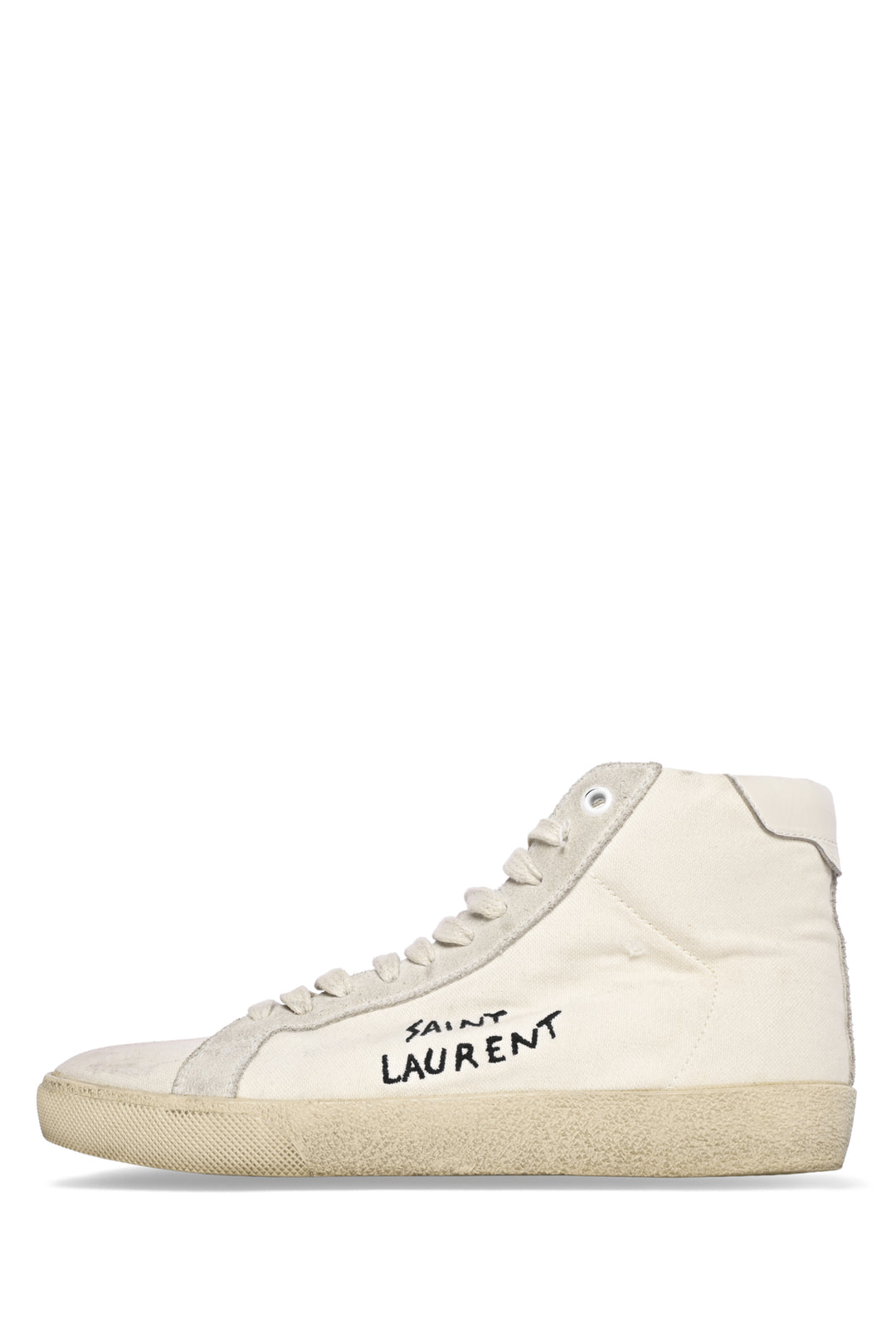 Saint Laurent Size 39.5 Court Classic SL/06 High Top Sneakers