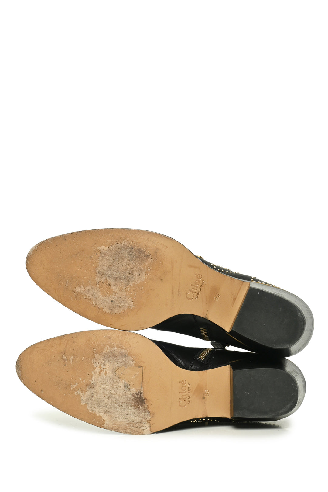 Chloe Size 39 Studded Susanna Ankle Boots