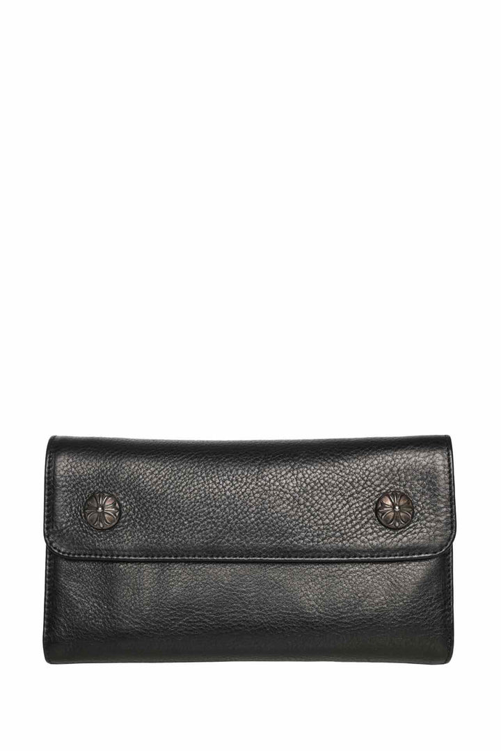 Chrome Hearts Men's Snap Wave Wallet