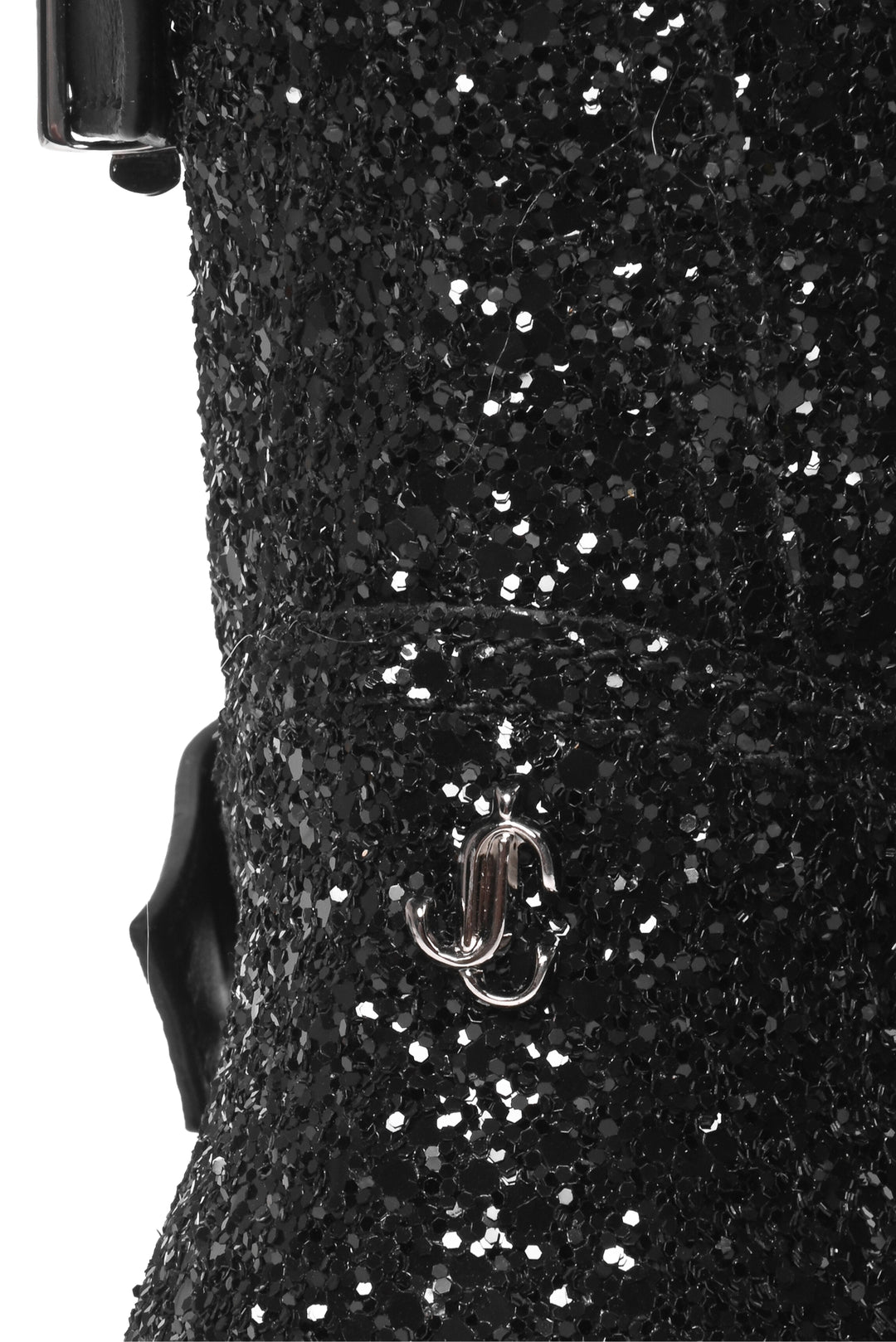 Jimmy Choo Size 37 Youth II Glitter Ankle Boots