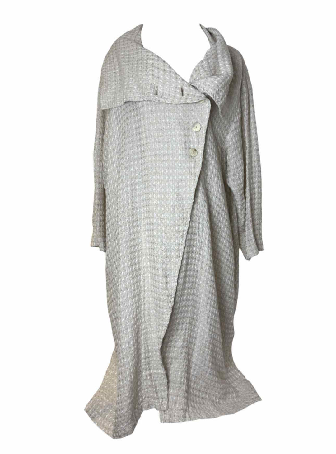 Grizas Size 3X Linen Oversized Coat