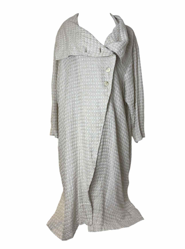 Grizas Size 3X Linen Oversized Coat