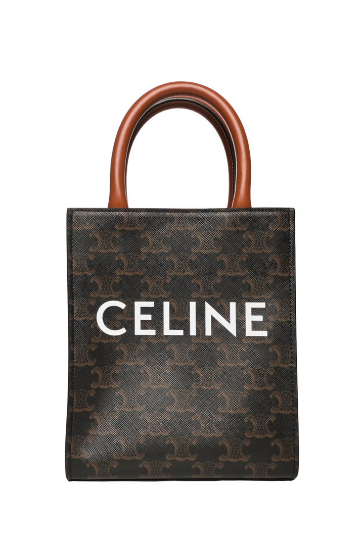 Celine 2020 Triomphe Mini Cabas Vertical Crossbody