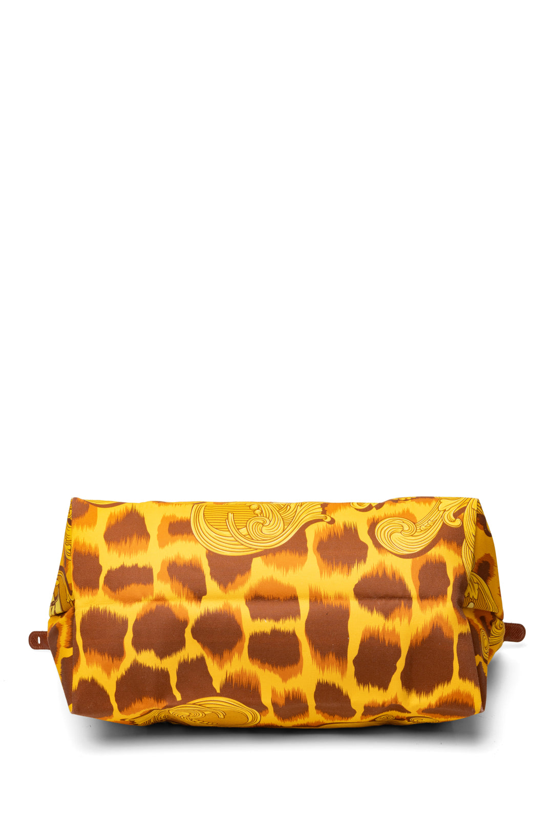 Longchamp x Jeremy Scott S/S 2012 Le Pliage Leopard Flourish Travel Bag Tote