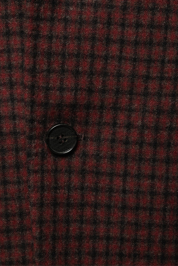 Canali Size 42 Men's Kei Check Print Unlined Blazer