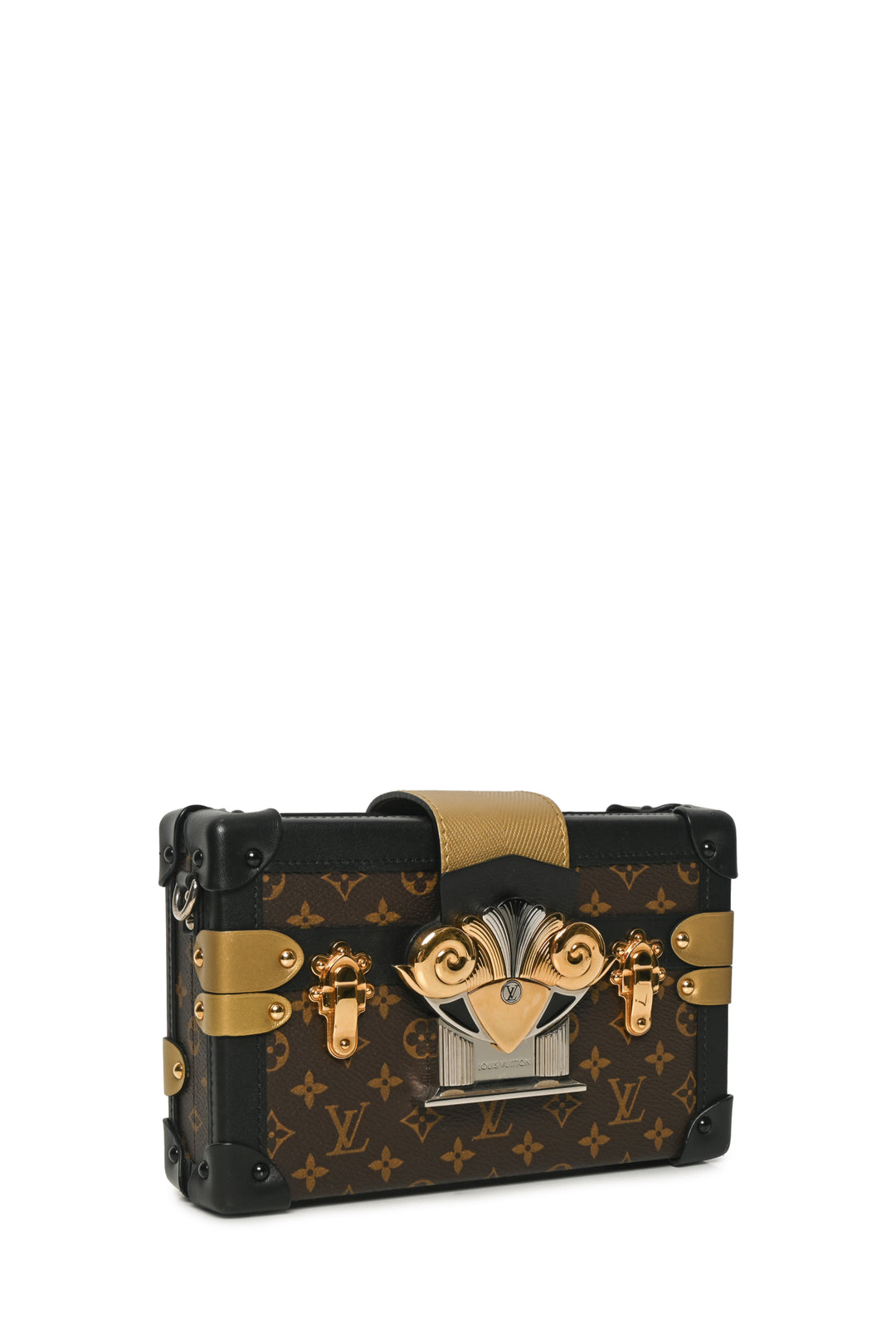 Louis Vuitton 2017 Monogram Parasian Petite Malle Bag