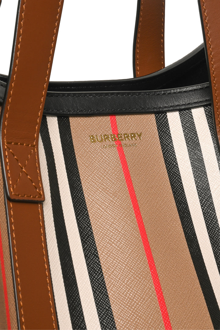 Burberry Icon Stripe Vertical Tote