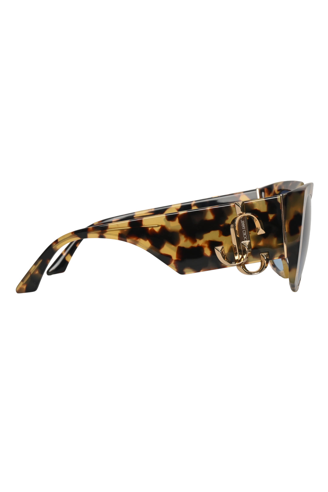 Jimmy Choo Tortoiseshell Square Sunglasses