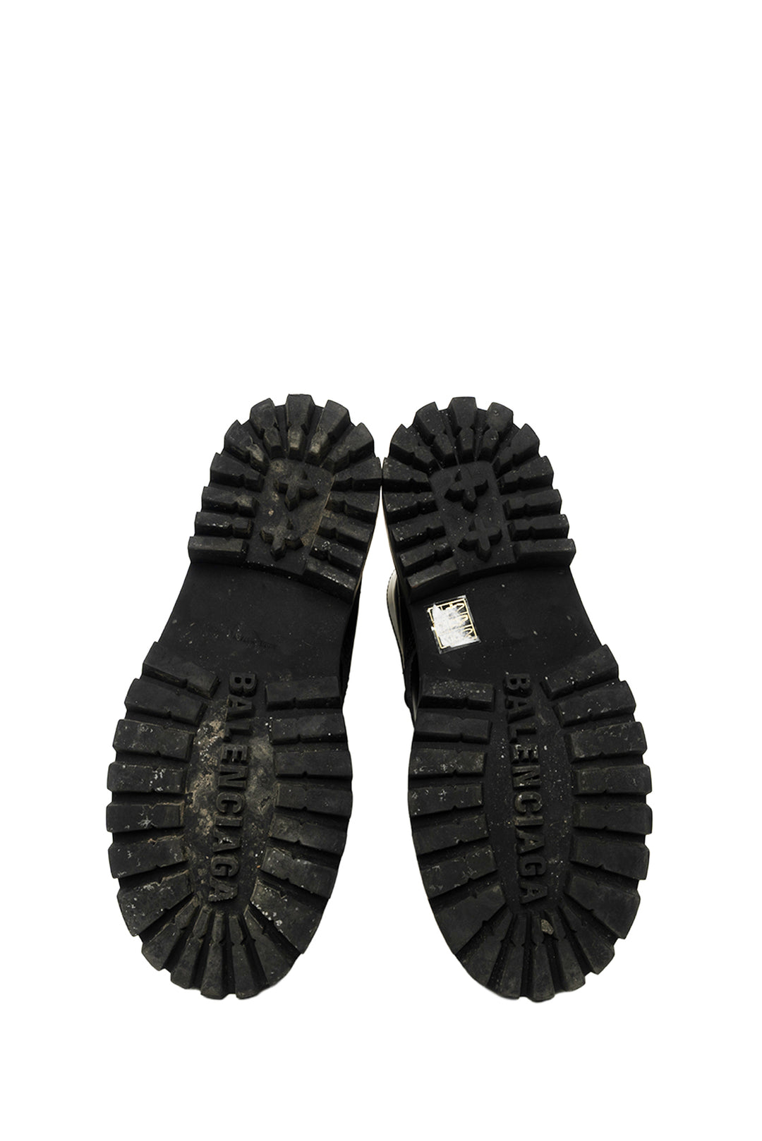 Balenciaga Size 37 Strike Lace-Up Boots