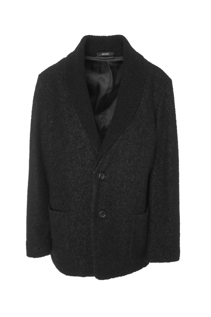 Issey Miyake Size 1 Boucle Wool-Blend Blazer