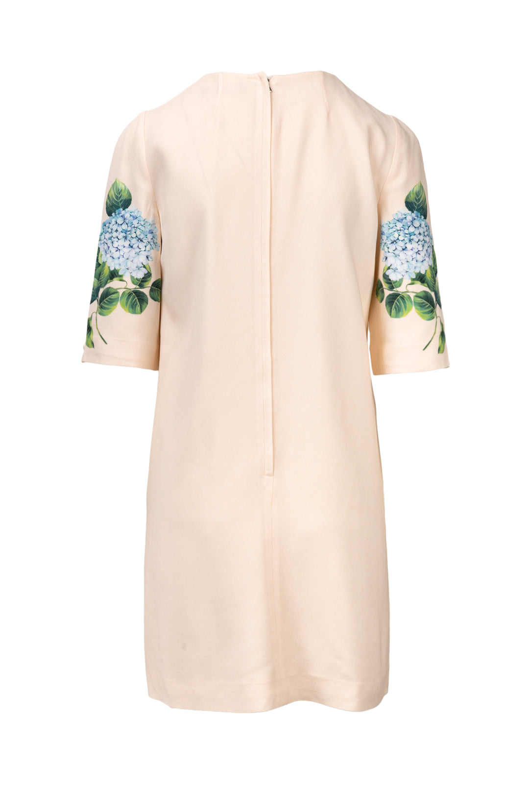 Dolce & Gabbana Size 6 Hydrangea-Print Front Cady Dress