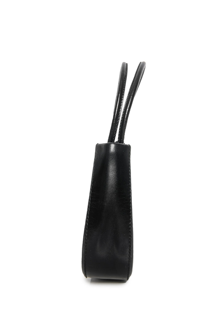 Prada Vitello Daino Leather Mini Top Handle Purse