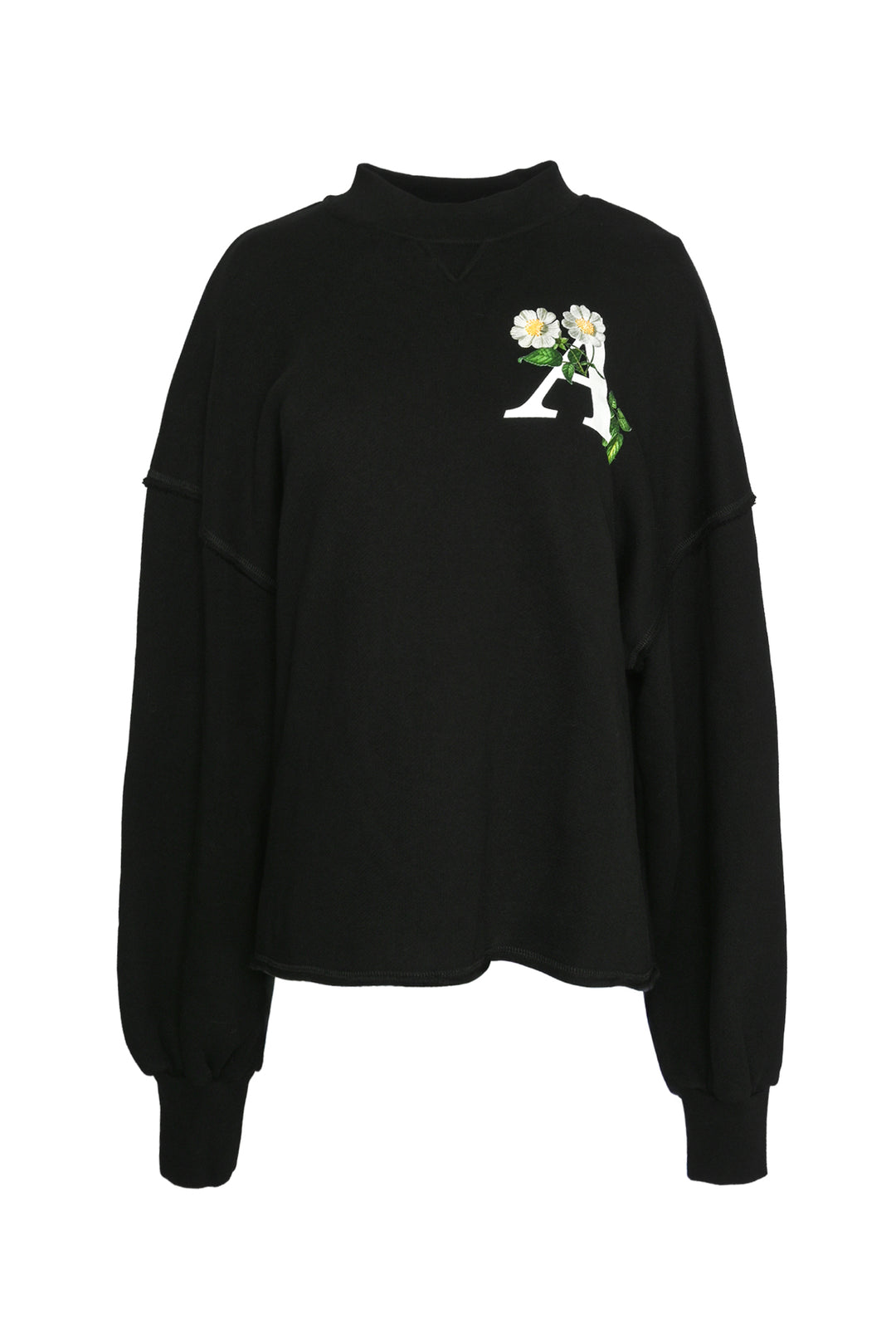 Palm Angels Size M Daisy Logo Comfy Crewneck Sweater