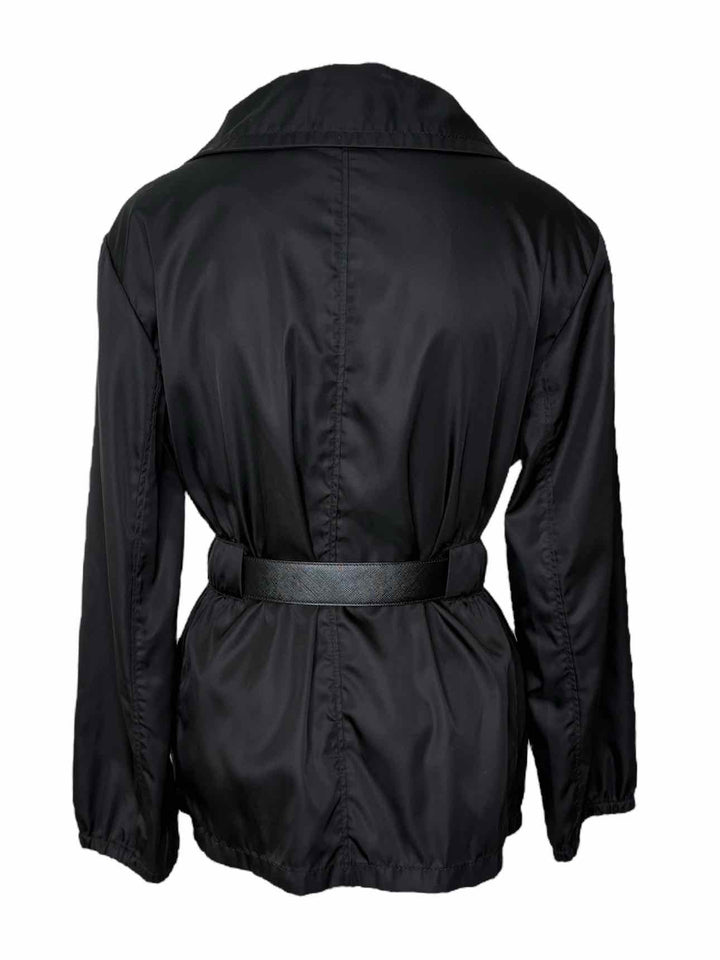 Prada Nylon Belted Size 40 Jacket