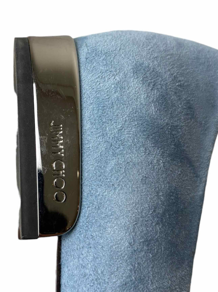 Jimmy Choo Size 40 Suede Ballet Flats