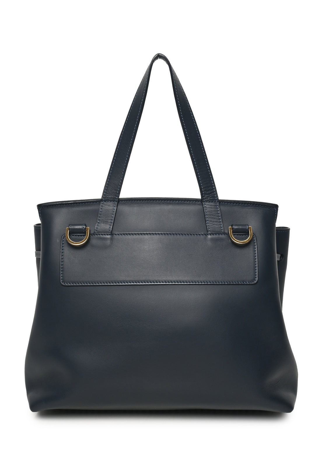 Mansur Gavriel Smooth Calfskin Leather Lady Top Handle Purse