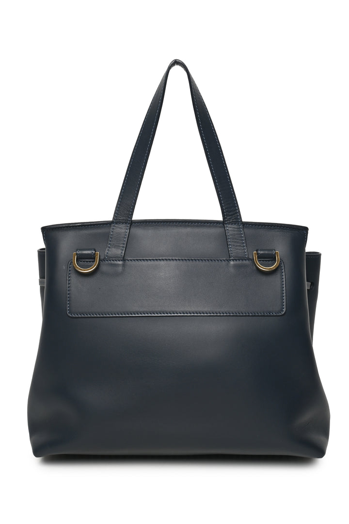 Mansur Gavriel Smooth Calfskin Leather Lady Top Handle Purse