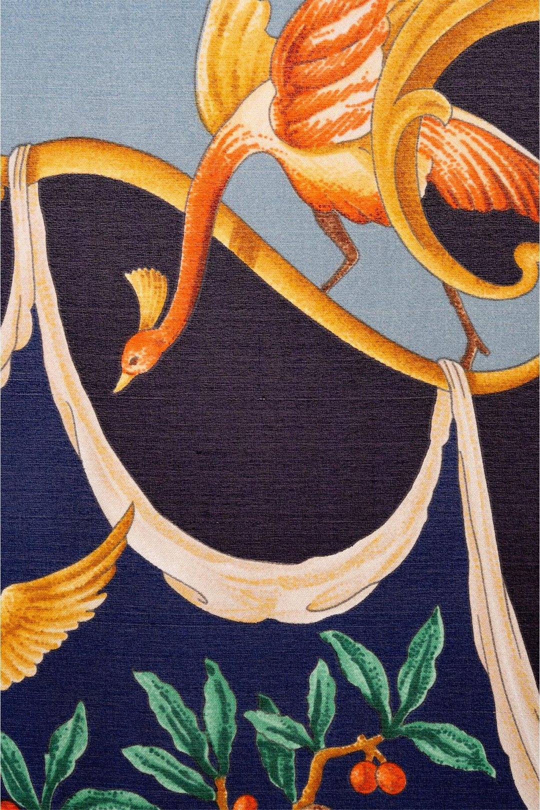 Gucci 1990's Vintage Tom Ford Diana Legend Barocco Silk Scarf