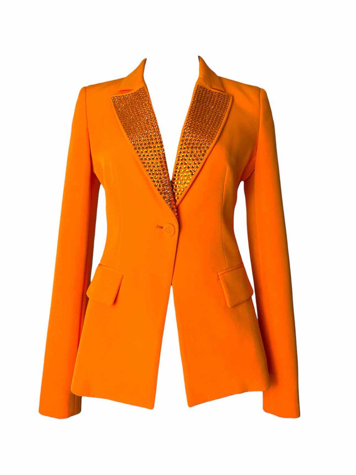 Philipp Plein Size S Cady Crystal Blazer