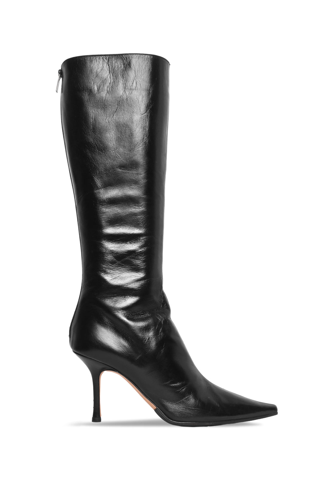Jimmy Choo Size 41 Agathe Knee Boot Leather Boots