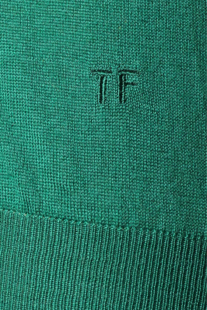 Tom Ford Size XL Cashmere Silk V-Neck Sweater