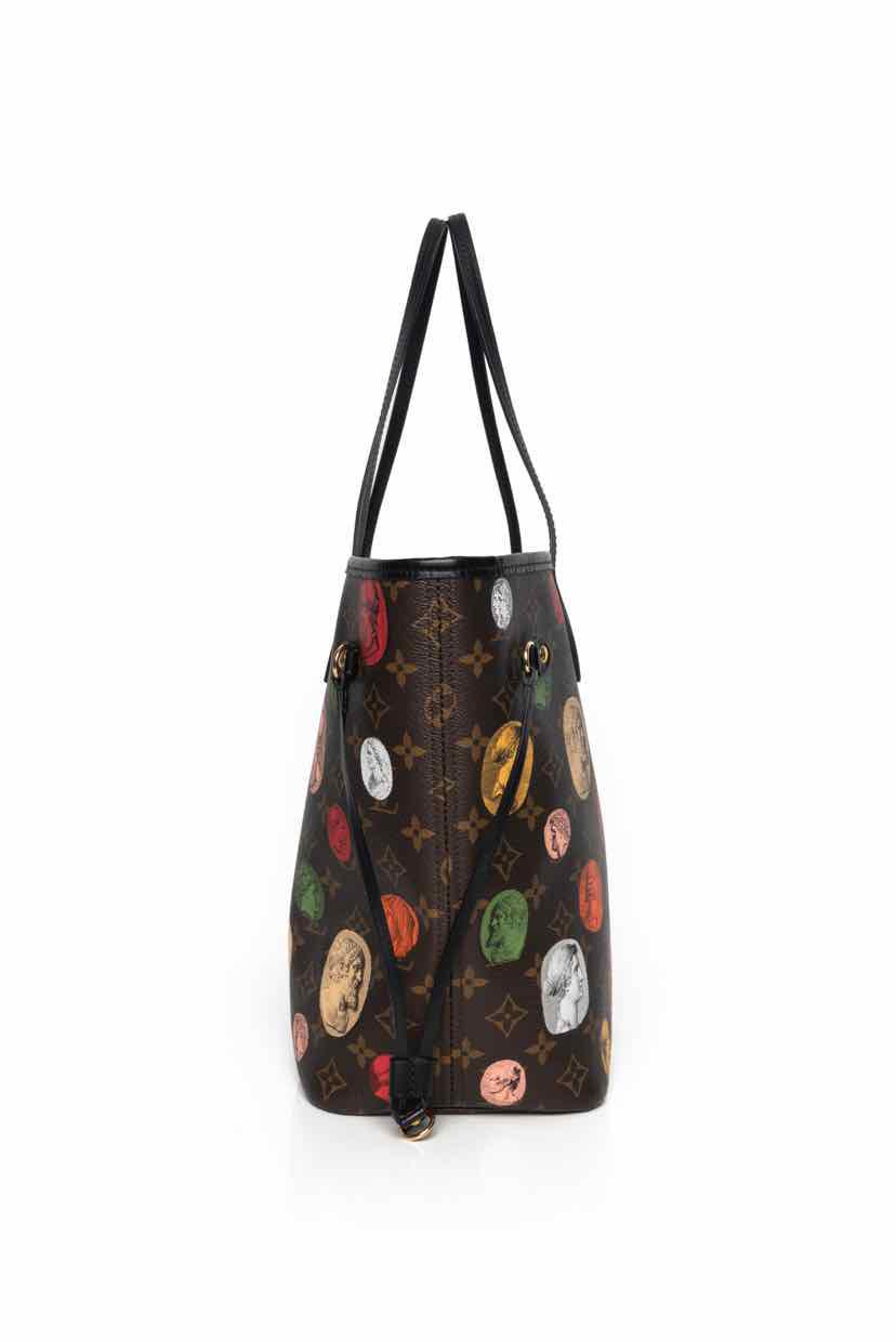 Louis Vuitton x Fornasetti Monogram Cameo Neverfull Bag