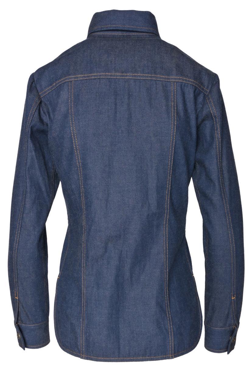 Gucci Size 36 Boutique Denim Shirt