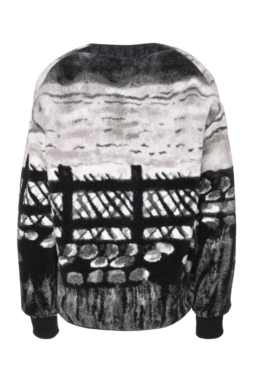 Christian Dior Size XS F/W 2021 Peter Doig Crossover Wool Waist Jacket