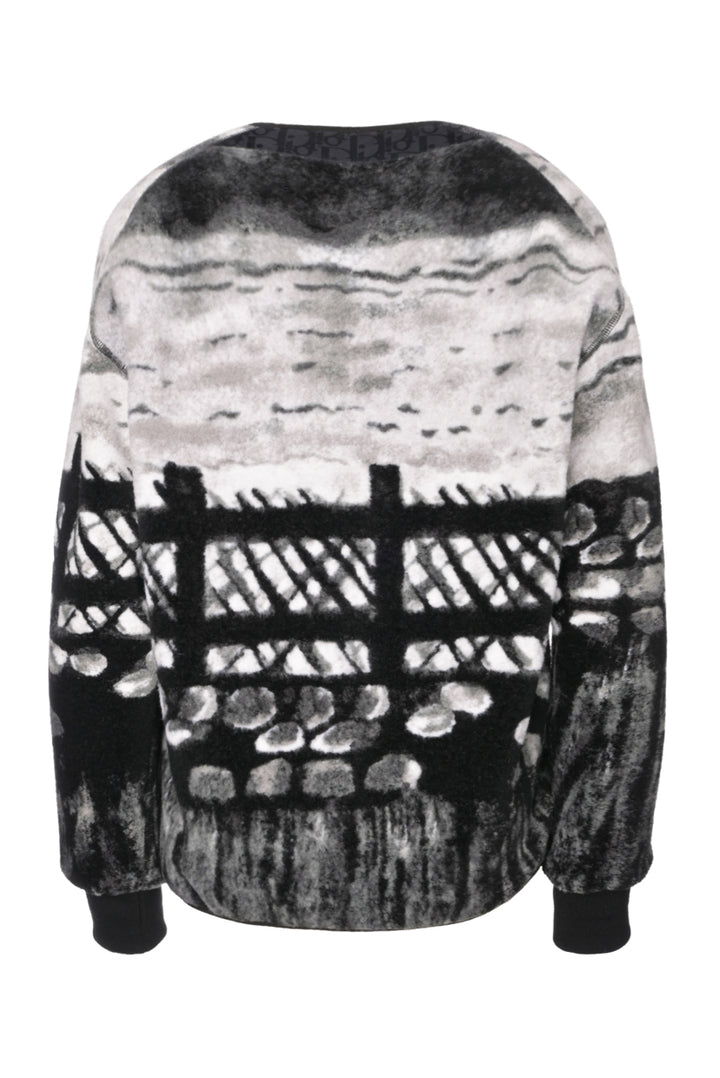 Christian Dior Size XS F/W 2021 Peter Doig Crossover Wool Waist Jacket