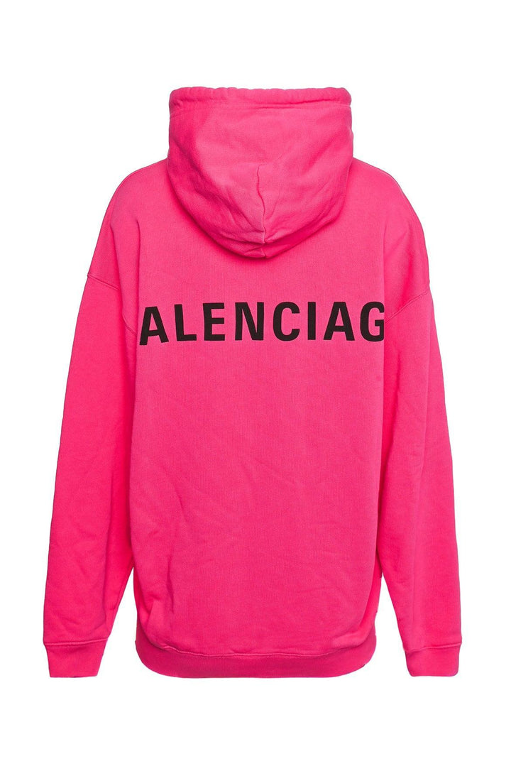 Balenciaga Size XS Men's 2019 Logo Back Hoodie