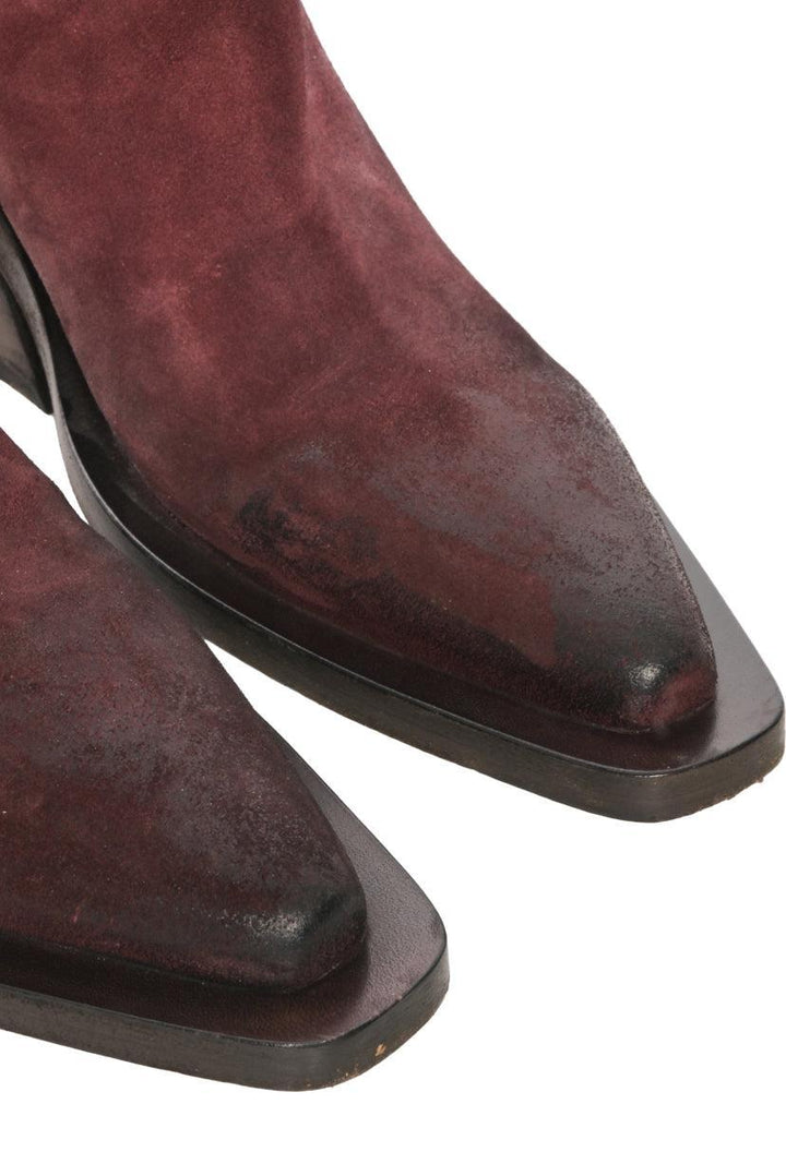 Marsell Size 39 Gessetto Suede Ankle Boots