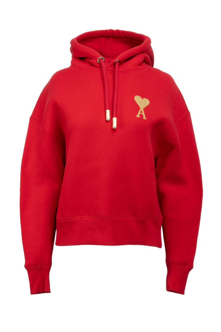 Ami Size XS Ami de Coeur Cropped Sweatshirt