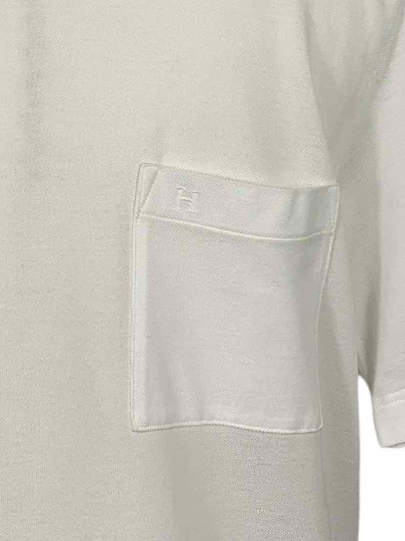 Hermes Size S Men's "H" Embroidered T-shirt