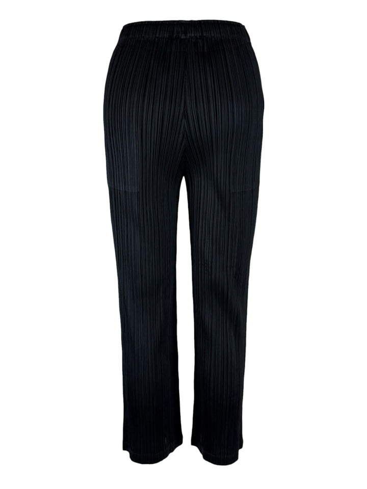 Pleats Please Size 3 Straight Leg Pleated Pants